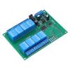 DC12V 8 Channel Relay Module Multifunctional Low Level Circuit Protection Relay Board
