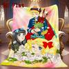 Candy Candy 2D Flat Pattern Flannel Blanket High quality All Seasons Warmth and Comfort Perfect for Christmas Gifts.SMT0917168