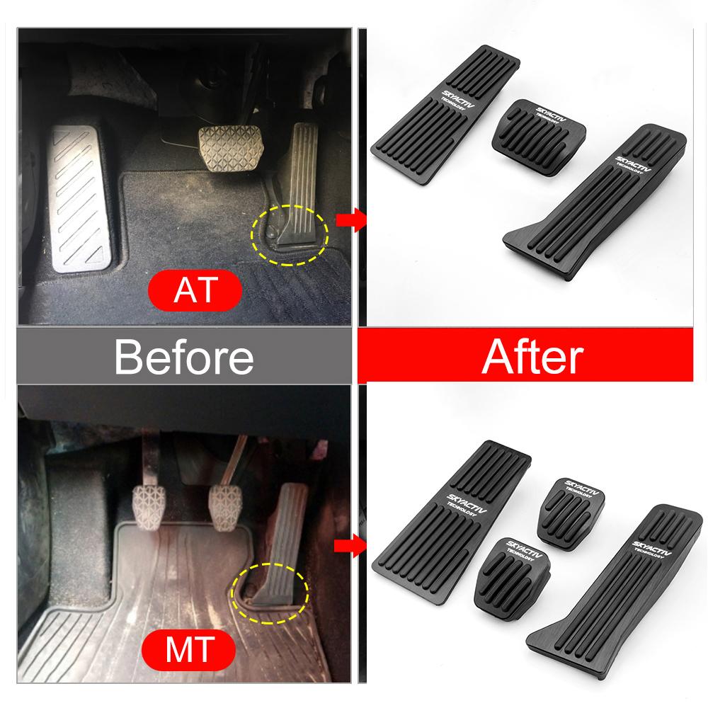 Для Mazda 2 3 6 CX-5 CX5 CX3 CX8 CX9 2012 - 2016 2017 2018 2019 2020 2021 2022 2025 2024 Автомобильный акселератор педаль тормоза аксессуары