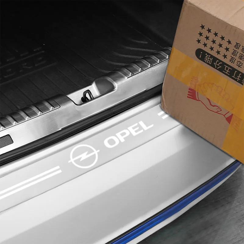 New Car trunk transparent protective sticker For Opel Astra j Insignia Astra Corsa Zafira b Mokka Vivaro Meriva Car Accessories FN6