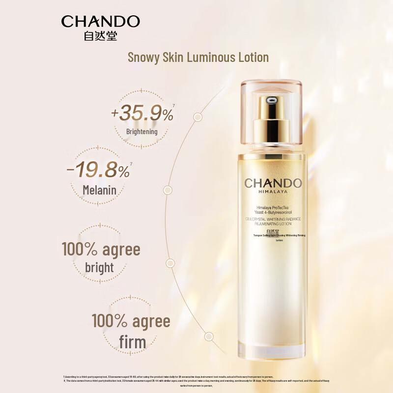 CHANDO Snow Radiance Brightening 3-Piece Skincare Set