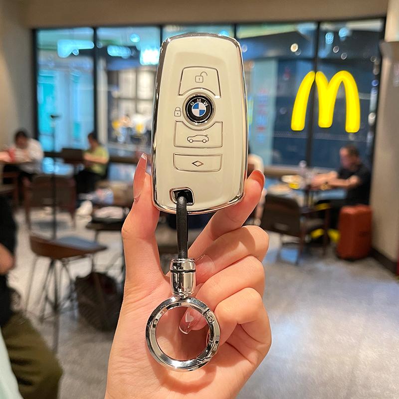 Hot 2025 TPU Car Key Case Cover Protector Keyless Key Bag For BMW 1 3 5 7 Series X1 X3 X4 X5 F10 F15 F16 F20 F30 F18 F25 M3 M4 E