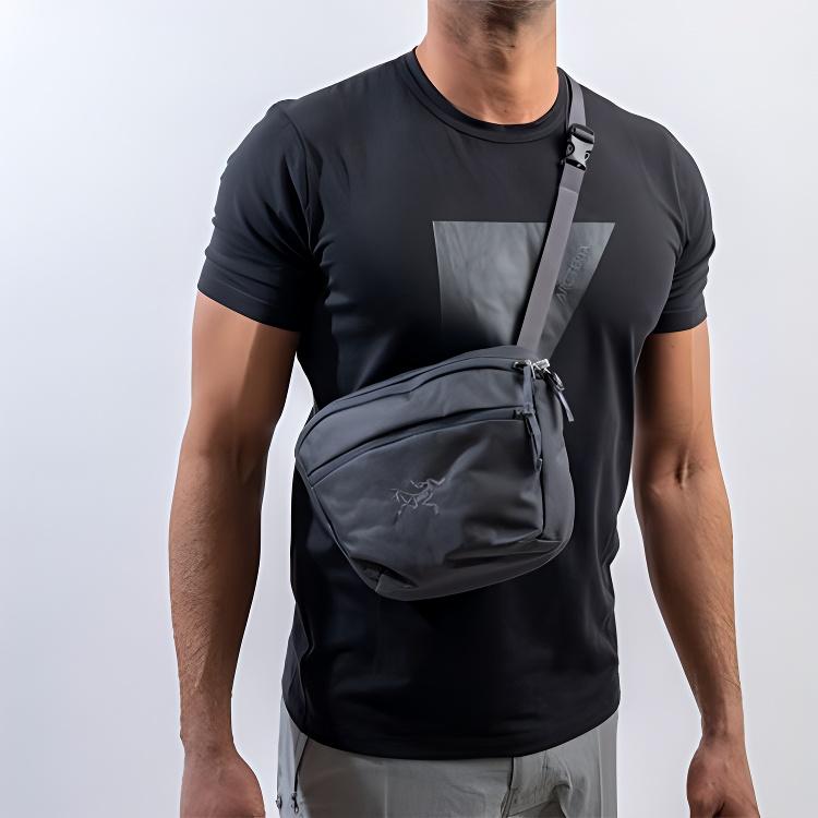 Arcteryx Mantis 2.5L Outdoor Bags Polyester Gray Unisex X000006100-Graphite