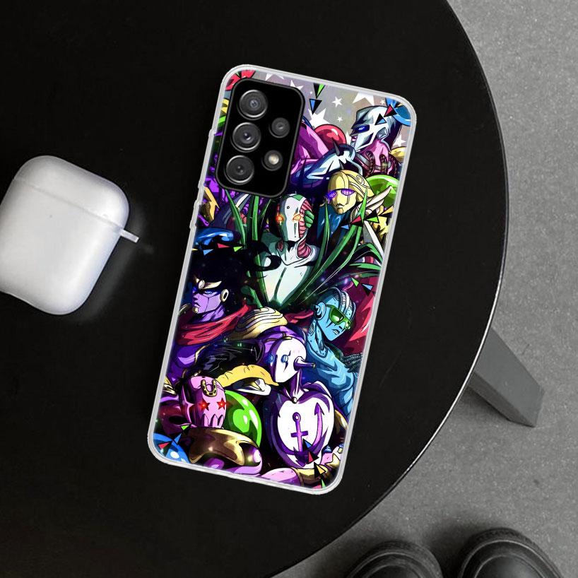 Чехол-бампер для телефона JoJo's Bizarre Adventure, горячая аниме-тематика, для Samsung Galaxy A12 A22 A32 A52 A72 A02S A51 A50S A31 A20S A10S Note 20 U