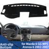Защитная накладка на приборную панель, коврик-накладка от солнца на приборную панель, ковер, защита от УФ-лучей, Dashmat для Mazda 6 GG1 MPS Atenza 6 Mazdaspeed 2002-2007