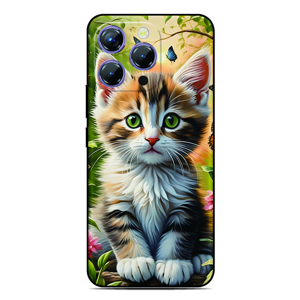 Picture Kitten Phone Case For Oukitel C69 C3 C2 C68 C62 C61 C57s C57 C58 P1 C1 Pro C59 C53 C51 C50 C38 C36 C35 C21 WP50 Cover