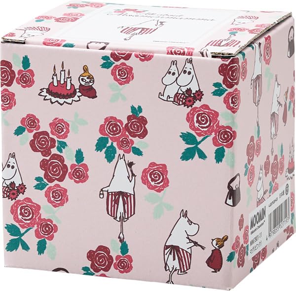 Кружка из нержавеющей стали Муми-тролль Подарок Маленькая Ямака Сделано в Японии Двусторонняя (350мл) Розовый, В коробке, Муми-мама, Мой, Шотен, (Химическая), ММ7803-856