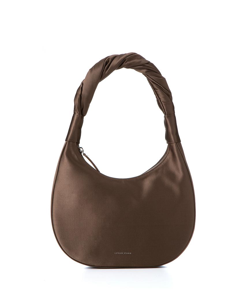 Latelee Studio Pretzel Bag/Silk Brown