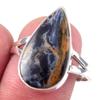 Natural Pietersite Gemstone Handmade 925 Solid Sterling Silver Ring Size 9 U3r03