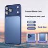 Мгновенно измените на 17 Pro Max для IPhone 16 15 14 13 12 Pro Max для Magsafe для IPhone 17 Pro Max Тонкая матовая задняя наклейка-чехол
