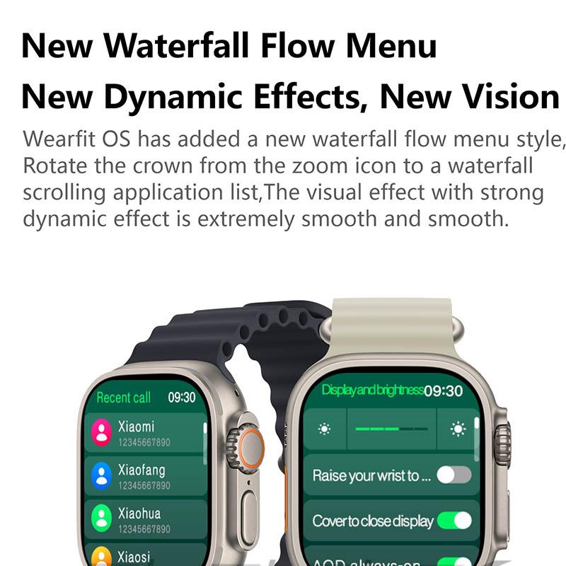 HK9 Ultra 2 Смарт-часы AMOLED 4 ГБ Часы Ultra2 ChatGPT NFC Смарт-часы для мужчин Ai Watch Face Компас Водонепроницаемые