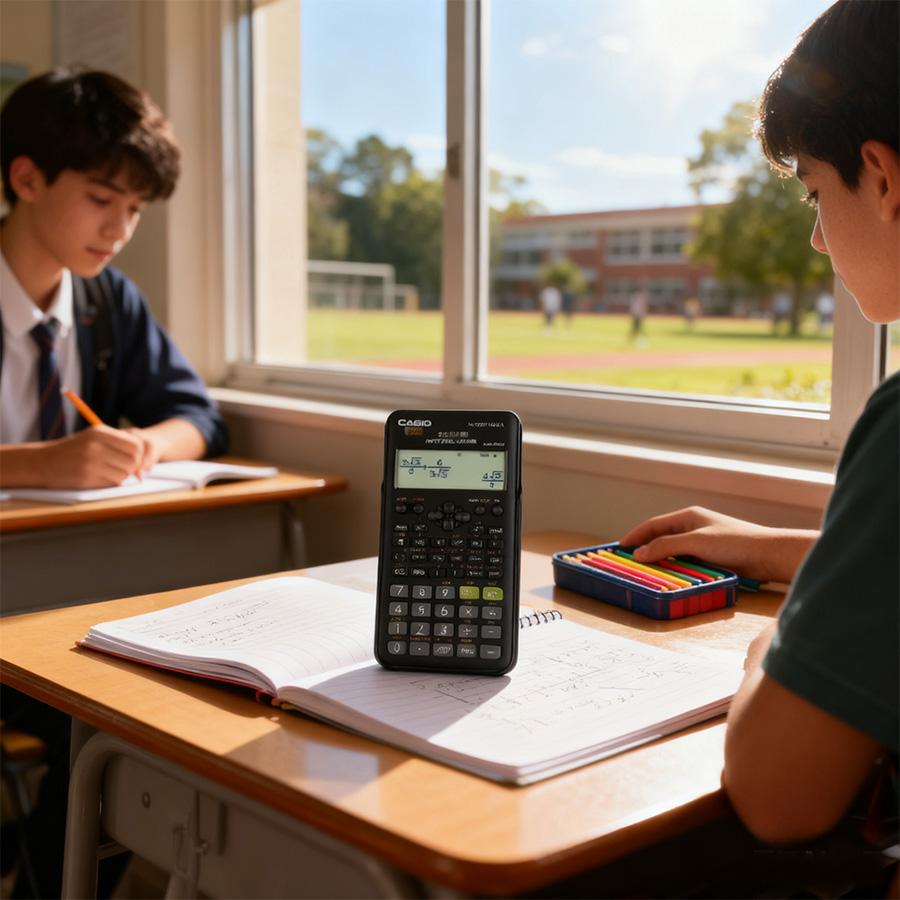 Casio Научный калькулятор - Подходит для работы и учебы FX-82ES