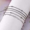 Bohemian Minimalist Multi-Layer Metal Chain Women's Bracelet Set
