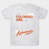 T Shirt Women Colorado Arkansas Harajuku Print Kawaii Tshirt Summer Short Sleeve Female T-Shirt Top Tee