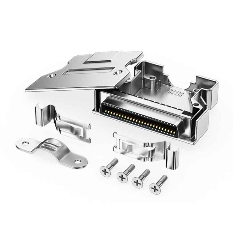 Разъемы SCSI типа «мама» различных стилей для проводки с медными контактами, Plug and Play, металлический корпус, адаптер для кабеля SCSI