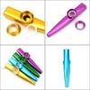Казу kazoo серебряный алюминиевый сплав с мембраной флейта диафрагма рот казу musical instruments