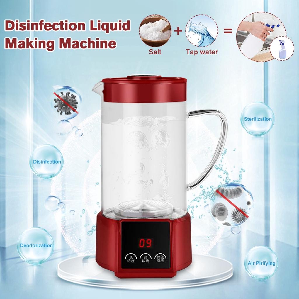 Машина для дезинфекции воды гипохлористой кислоты, спрей, генератор гипохлорита натрия, здоровая бытовая дезинфицирующая машина 1,5 л