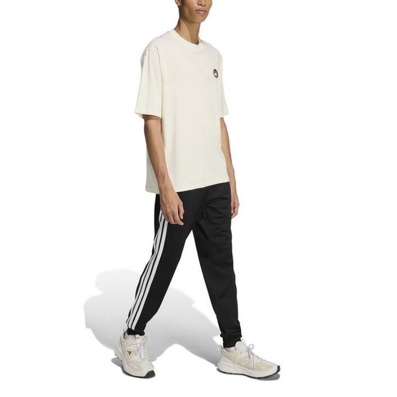 adidas Футболки Мужские Бежевый Абрикосовый Воротник-стойка Умеренный JZ5063