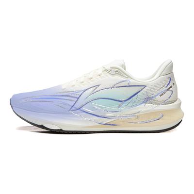Li Ning Red Hare 9 Амортизирующие износостойкие нескользящие низкие беговые кроссовки мужские Серебристые ARPW003-8(Команда949-)