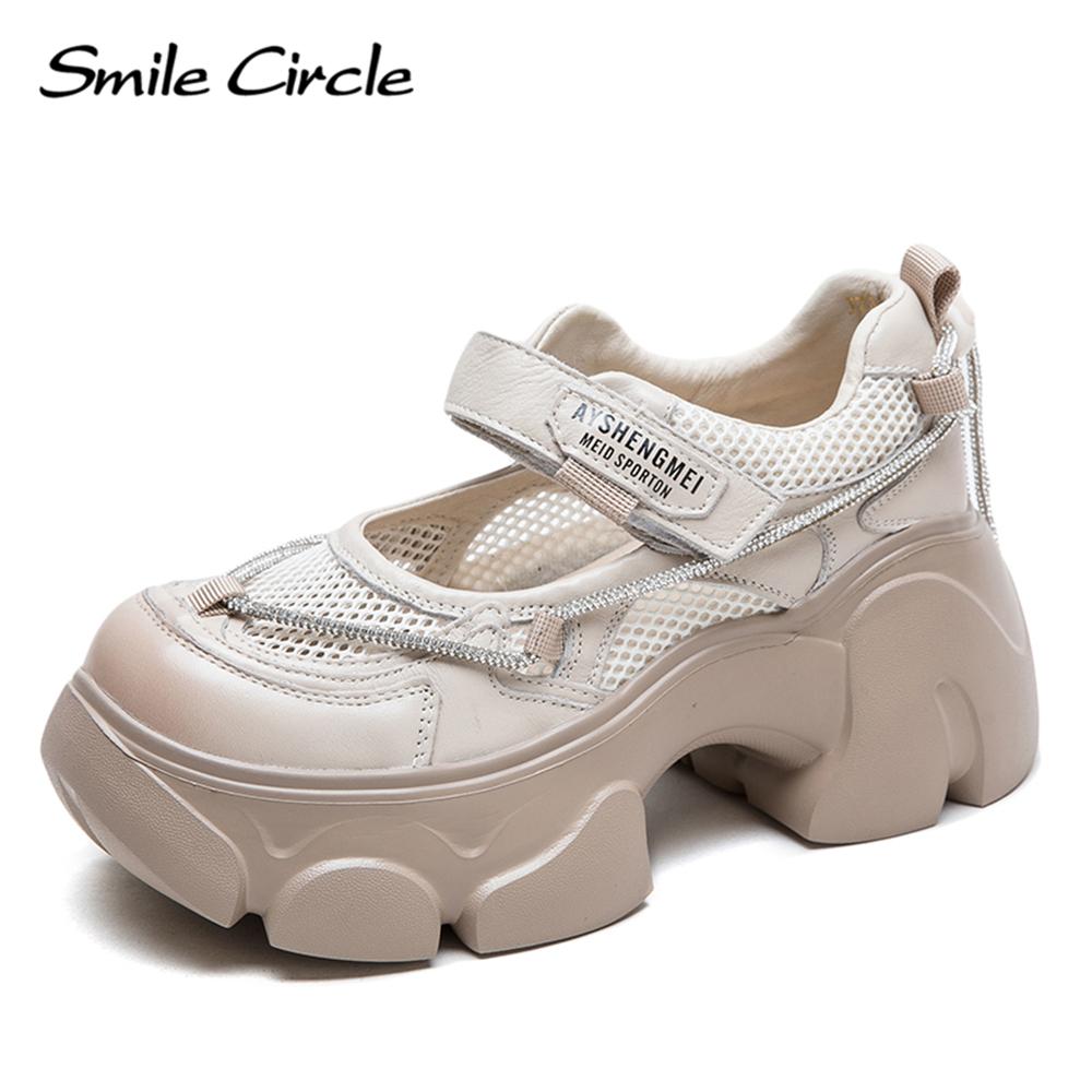 Новые летние дышащие туфли Мэри Джейн на высоком каблуке, повседневная модная женская обувь в британском стиле