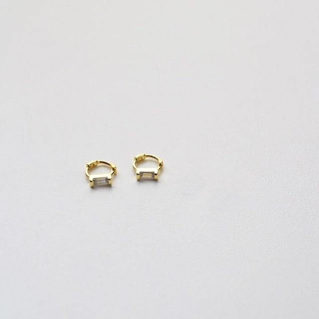 Серьги из стерлингового серебра 925 пробы, модные прямоугольные серьги с цирконием, цветные мини-серьги, милые женские серьги для девочек, ювелирные изделия