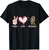 Peace Love Archery Target Gifts Men Women Kids Girls Archers T-Shirt Unisex Summer Streetwear Tops Mens Clothing Camiseta Hombre