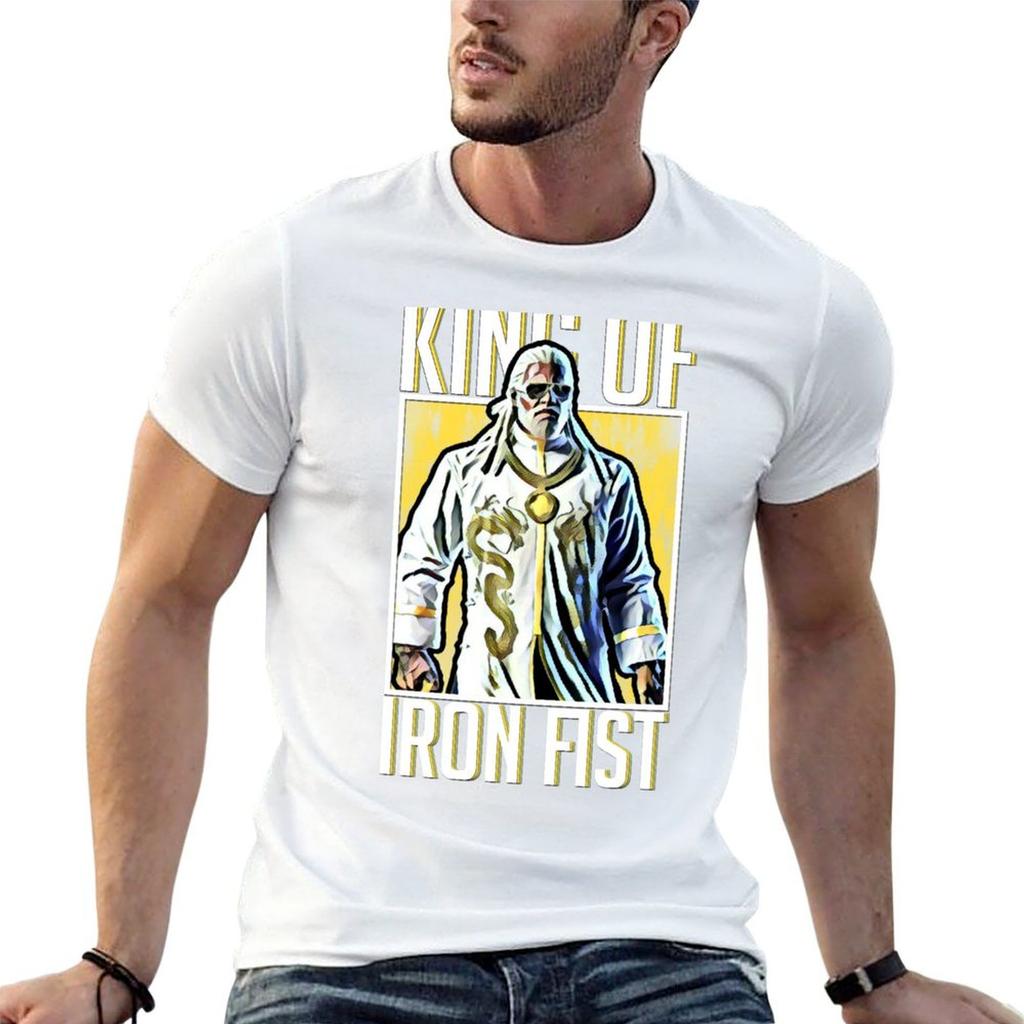 King Of Iron Fist Leroy Smith Tshirt Basic Plain Tee For Spring And Summer