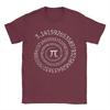Pi Day Shirt Spiral Pi Math For Pi Day 314 Unisex T Shirts Humorous Tee Shirt Short Sleeve Round Collar Tshirts Clothing