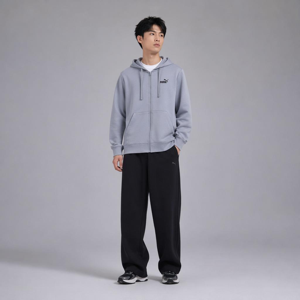 Puma Мужская куртка с капюшоном на молнии с животным принтом, длинный рукав, куртки 695453-71