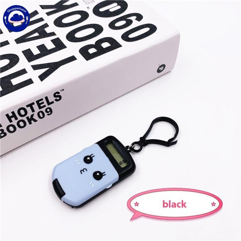 Мини-калькулятор Милый мультяшный с брелоком 8-значный дисплей Портативный карманный калькулятор