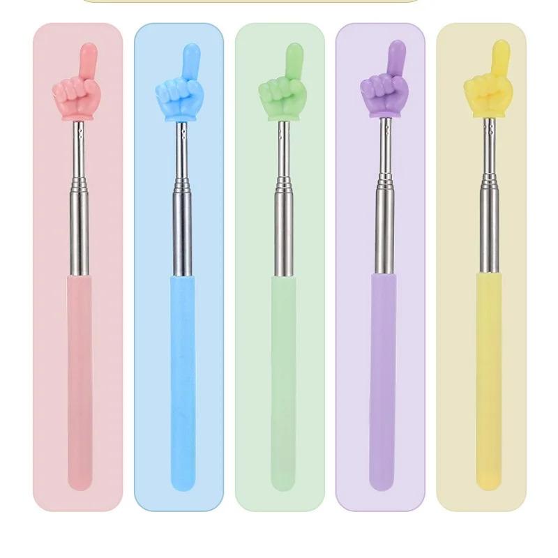 3 шт. Телескопическая палочка-указатель для чтения, хлыст, командная палочка, клик для чтения, обучающие пособия, инструмент для учителя в классе, палочка-указатель