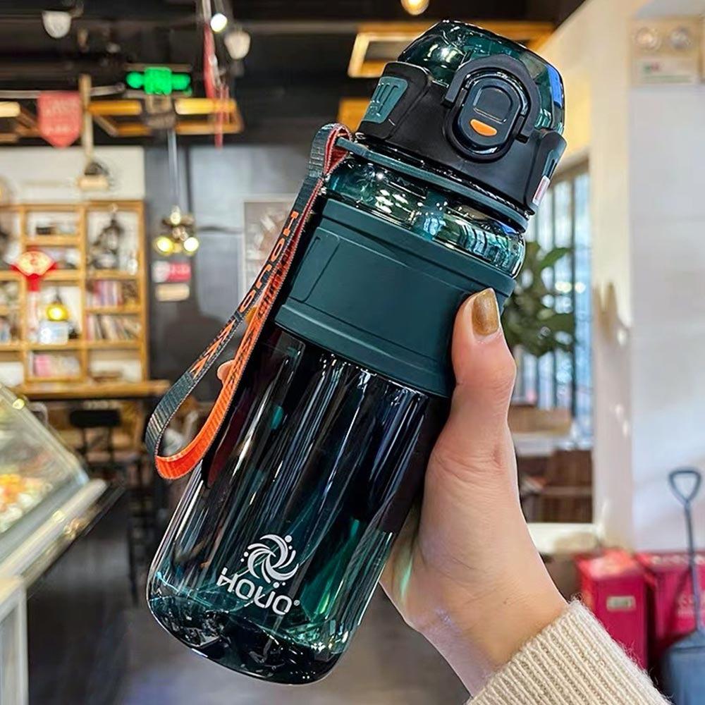 750ml/1000ml Large Capacity Summer Water Bottle With Sippy Handle Strap Drinking Kettle Outdoors