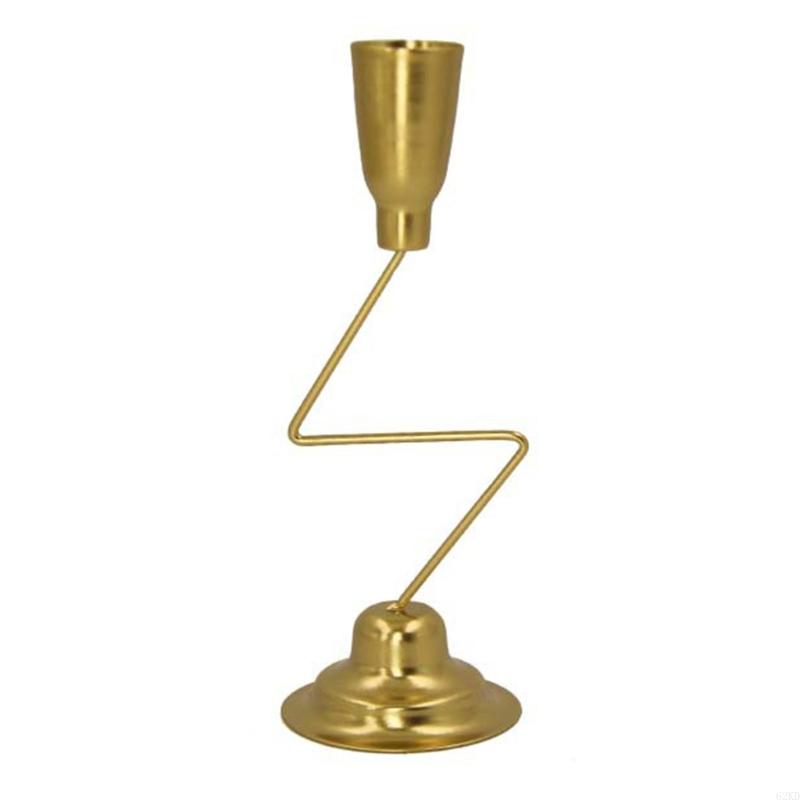 62KD Nordic Metal Candlestick Holder Decorative Candlestick Holder for Dinners