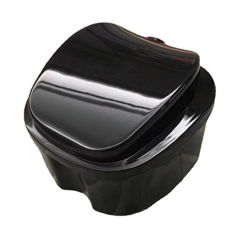 Коробка для ванны для зубных протезов, чехол для чистки зубов, стоматологическая коробка для хранения вставных зубов с подвесной сеткой, контейнер, контейнер для коробок для зубных протезов, контейнер