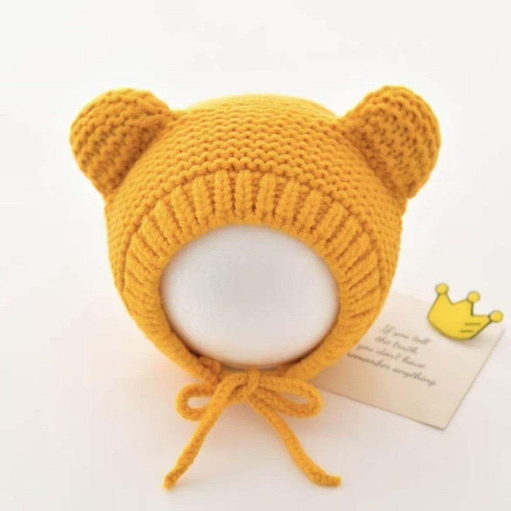 Windproof Pullover Cap Warm Ear Protection Hat New Beanie Hat  for 1-2Y