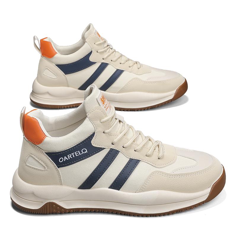 Модная мужская обувь Новый стиль Мужская обувь Повседневная Дышащая Спортивная Трендовая Всепогодная Уличная Толстая подошва Мужские Кроссовки Популярная Модель Тренд Ру