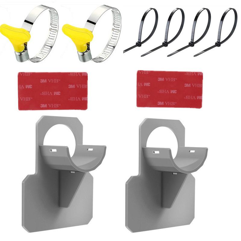 Поддержка трубы бассейна Кронштейн для поддержки шланга с лентой и кабельными стяжками Хомуты для шланга из нержавеющей стали для предотвращения провисания трубы