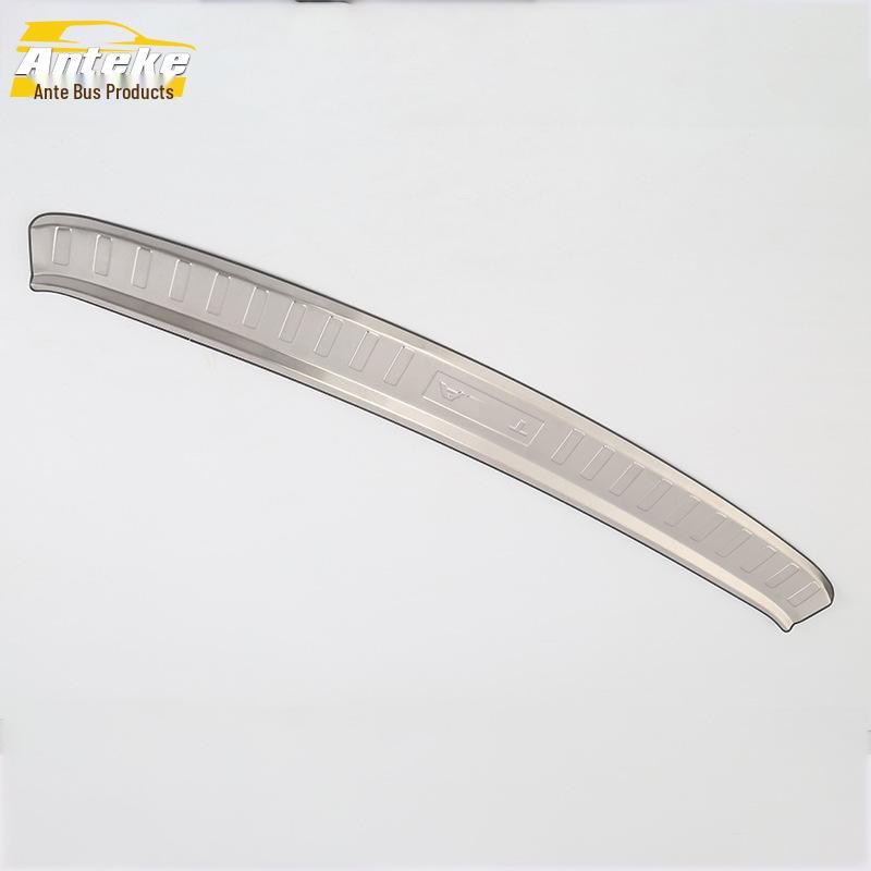 Защитная накладка заднего бампера из нержавеющей стали для моделей Tiida 16-го года – Аксессуар для защиты багажника