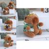 Delightful Capybara Plush Toy Keychain Fluffy Companion For Backpack And Bag Decor