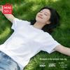 MINISO Женская хлопковая свободная футболка