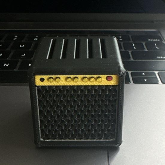 Yousheng Guitar Picks Holder Box Amplifier Speaker Style Guitar Pick Display Holder 3D Printed Guitar Pick Storage Box for Guitar Bass Ukulele