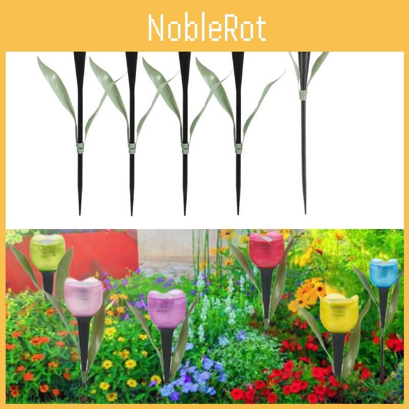 Solar Tulip Garden Courtyard Lawn Landscape Night Light Waterproof Led Lamp For Outdoor Decoration