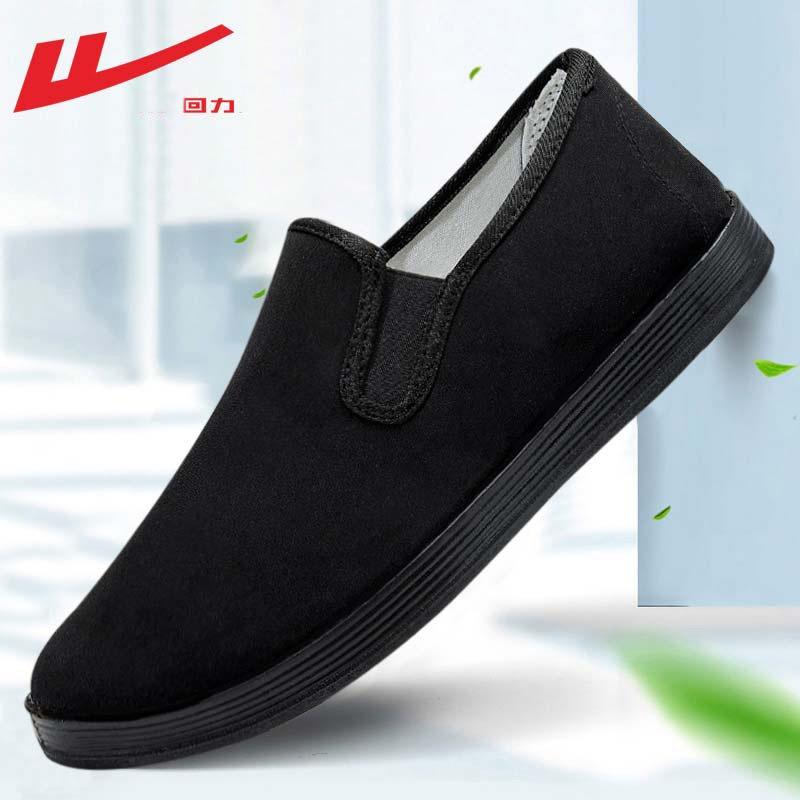 Мужская обувь парусиновая обувь лето новая легкая универсальная обувь для папы на одной педали ленивая повседневная обувь на мягкой подошве тканевая обувь мужчины