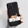 Чехол для ZTE Nubia Z40 Pro NX701J Милое Сердце Кролик Черный Мягкий ТПУ Силикон Ударопрочный Задний Чехол для Телефона Nubia Z40Pro 5G