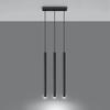Lampa Wisząca Mossa 3 G9 Czarny Lumilo 04.139.70
