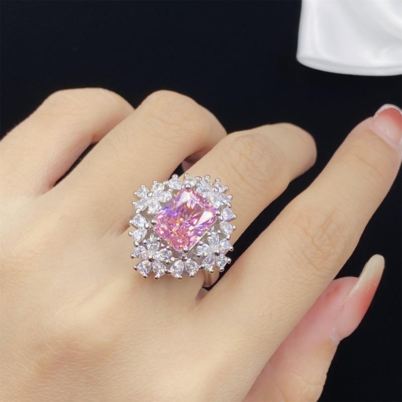 Sace Gems Классические кольца из медного сплава с цирконием, серьги, кулон, ожерелье, комплекты ювелирных изделий, подарки для свадебной вечеринки