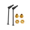 Metal Front and Rear Drive Shaft RC Drive Shaft for JLB 110 RC Car Parts AccessoriesGold