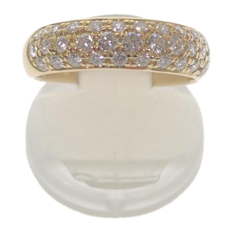 Без бренда  #12(Размер Японии) кольцо K18 желтое золото Женщины