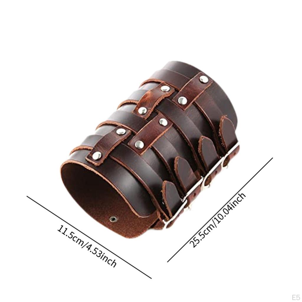Перчатки наручи средневековые наручи взрослые регулируемые для вечеринки