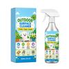 Jue-Fish Multi-Surface Patio Cleaner Spray: Cleans patio railings, deck boards, gaps, and stains on wooden furniture surfaces in the garden
